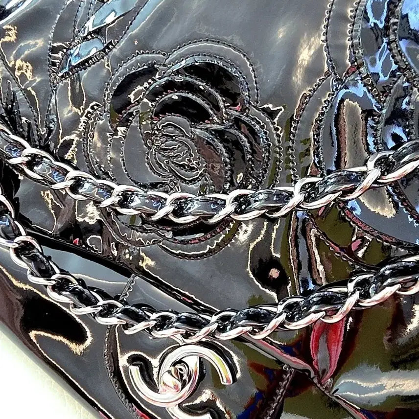 [BUNJANG] Chanel Camellia Accordion Bag / 샤넬 까멜리아 아코디언백