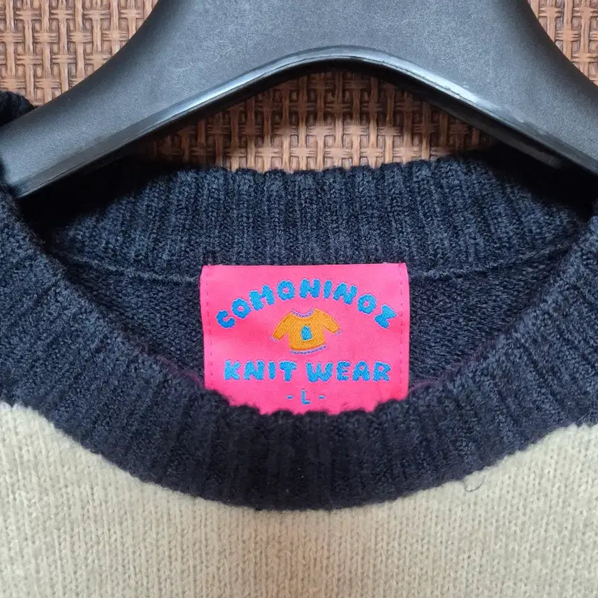 [BUNJANG] WONDERPLACE Commonino's Knit L Size / 원더플레이스 꼬모니노즈 니트 L사이즈