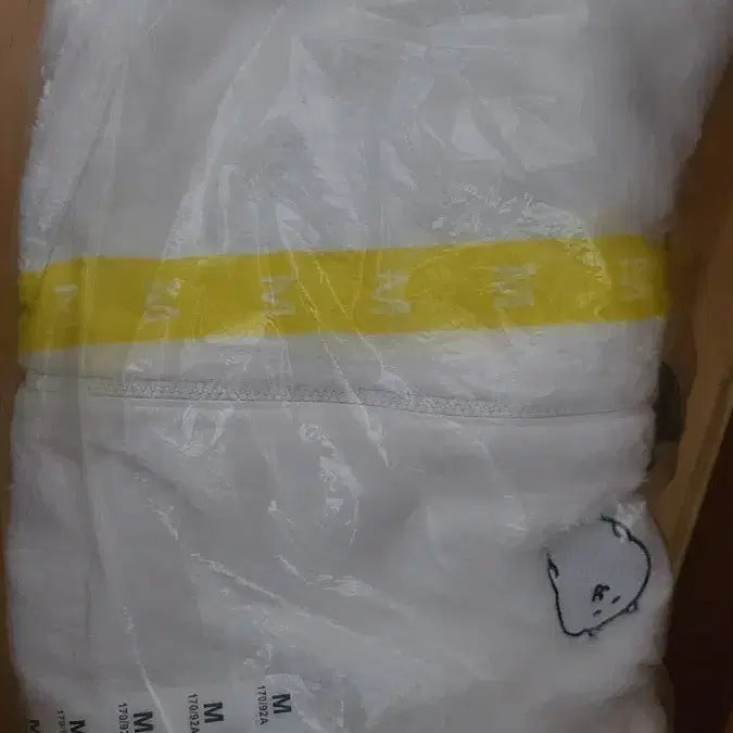 [BUNJANG] Nongdamgom Fleece White M Size / 농담곰 후리스 화이트 M사이즈 판매합니다