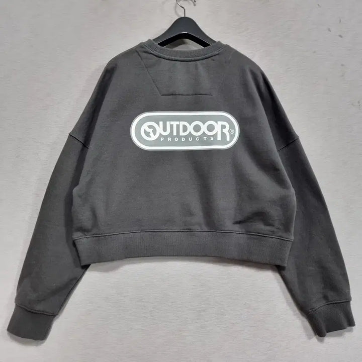 [BUNJANG] Outdoor Crop Sweatshirt (Women's S) / ㅡ아웃도어 크롭 쭈리 맨투맨 여S ㅡ0126