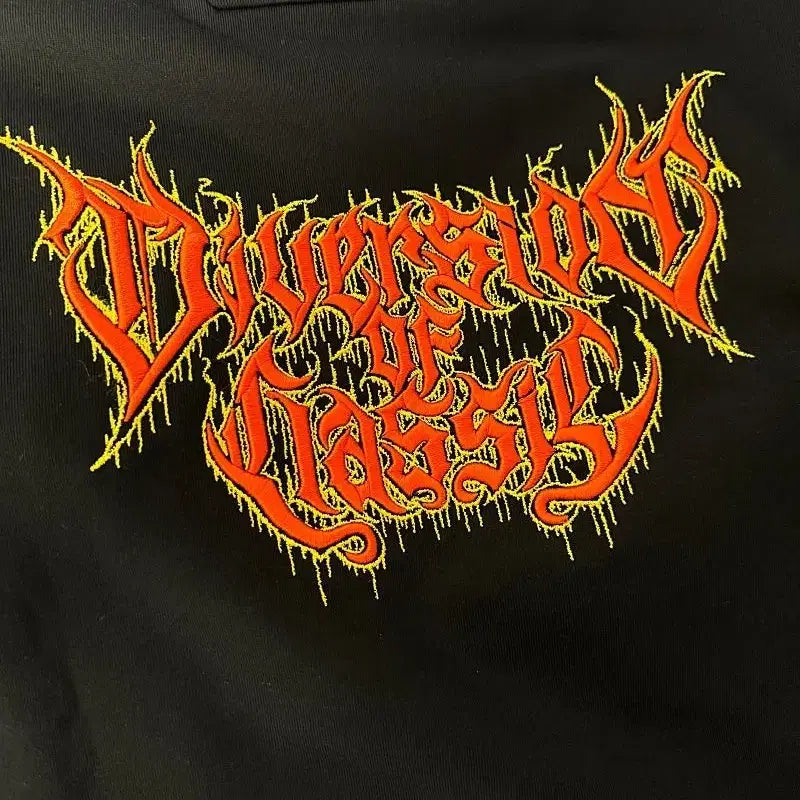 [BUNJANG] Junji Collaboration Embroidered Sweatshirt M / 준지 콜라보 자수 맨투맨 M