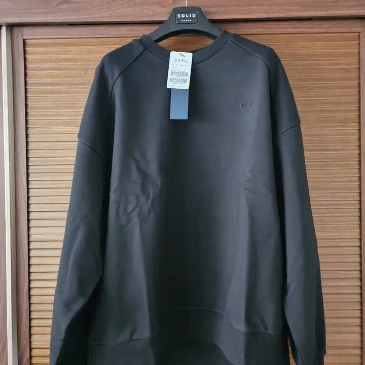 [BUNJANG] Junji Collaboration Embroidered Sweatshirt M / 준지 콜라보 자수 맨투맨 M