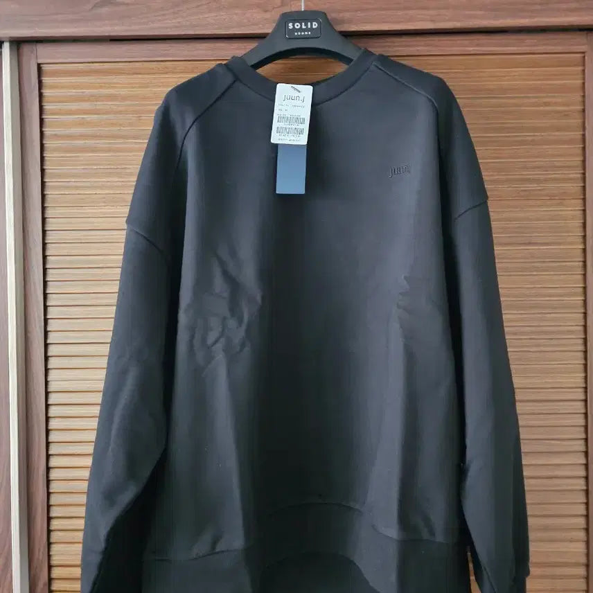 [BUNJANG] Junji Collaboration Embroidered Sweatshirt M / 준지 콜라보 자수 맨투맨 M