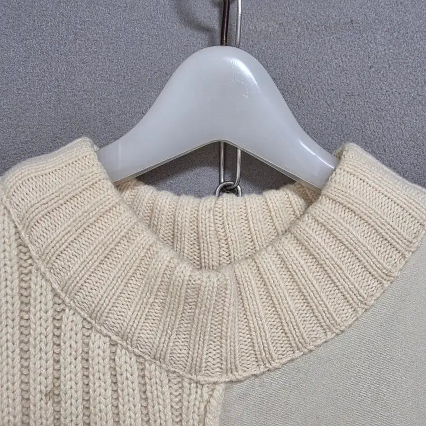 [BUNJANG] FF Wool Knit Color Block Dress / 울니트배색 멋스런 원피스 FF  n2600