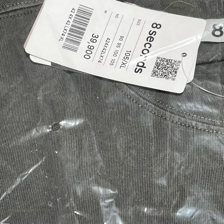 [BUNJANG] 8seconds Hui T-shirt / 새상품 에잇세컨즈 루이후이 반팔티셔츠 XL