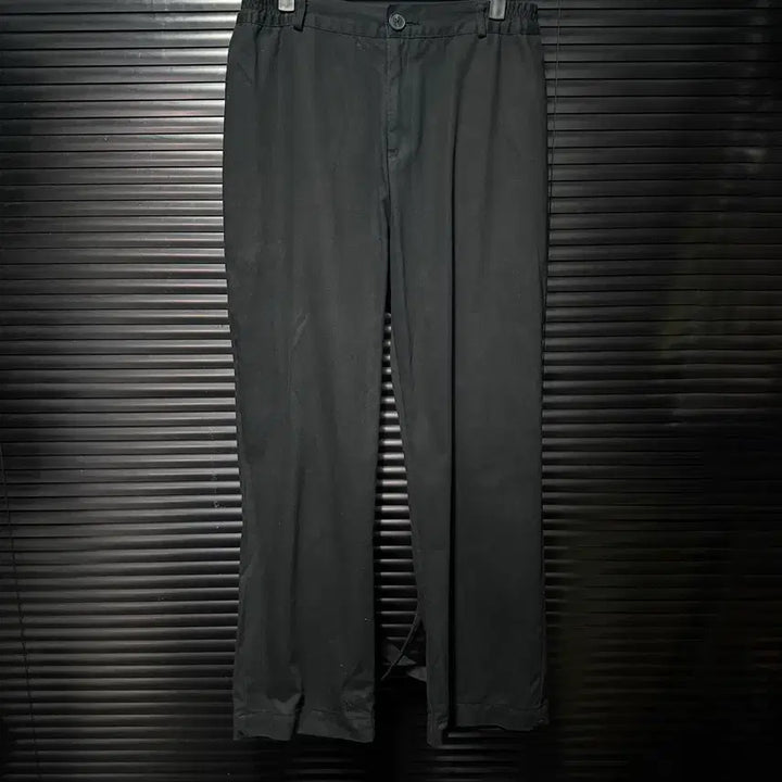 [BUNJANG] Maeda Ryuto Black Gothic Punk Wide Jogger Pants / 마에다 류토 벨트 고리 사슬 블랙 고스 펑크 로리 갸류 와이드 조거 밴딩