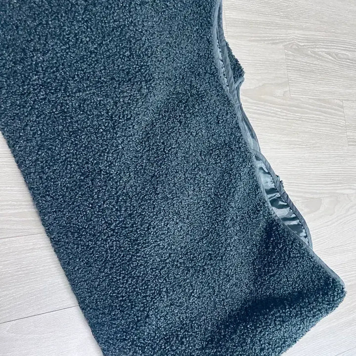 [BUNJANG] Chuu Black Faux Fur Long Jacket / 츄니토리 블랙 뽀글이자켓 롱