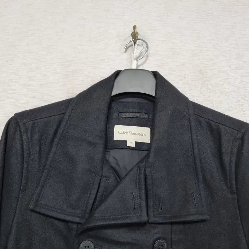 [BUNJANG] Calvin Klein Double Breasted Wool Coat (Men's 95) / ㅡ 캘빈클라인 더블 모직 코트 남95ㅡ0126