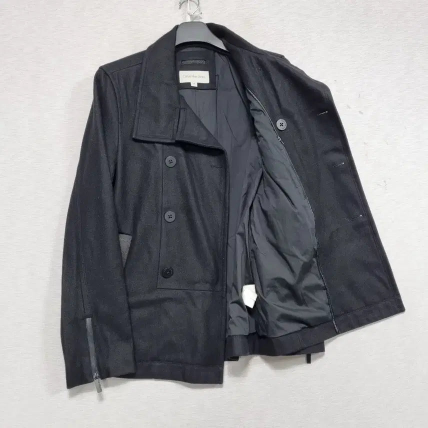 [BUNJANG] Calvin Klein Double Breasted Wool Coat (Men's 95) / ㅡ 캘빈클라인 더블 모직 코트 남95ㅡ0126