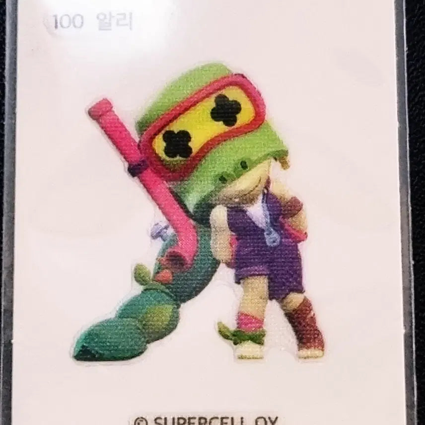 [BUNJANG] Brawl Stars Sticker / [브롤스타즈 띠부씰] 알리 100 스티커/띠부실