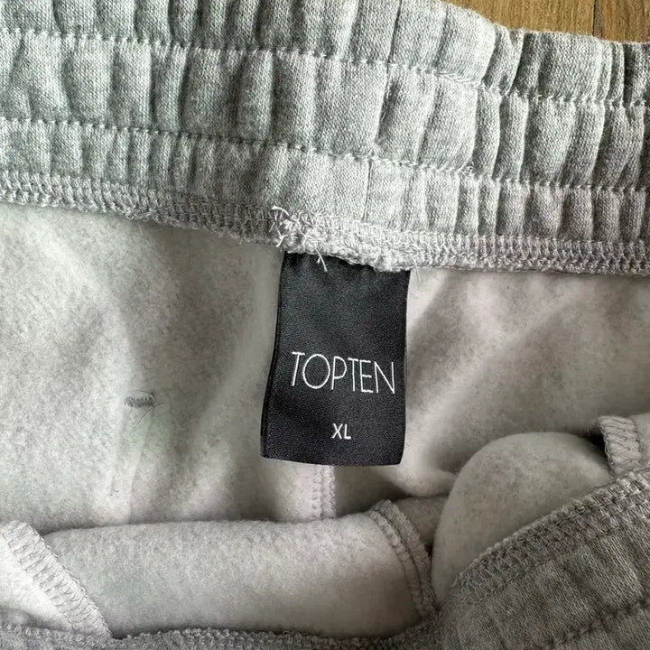 [SOLD OUT] 탑텐 기모 턱와이드팬츠 34 멜란지그레이