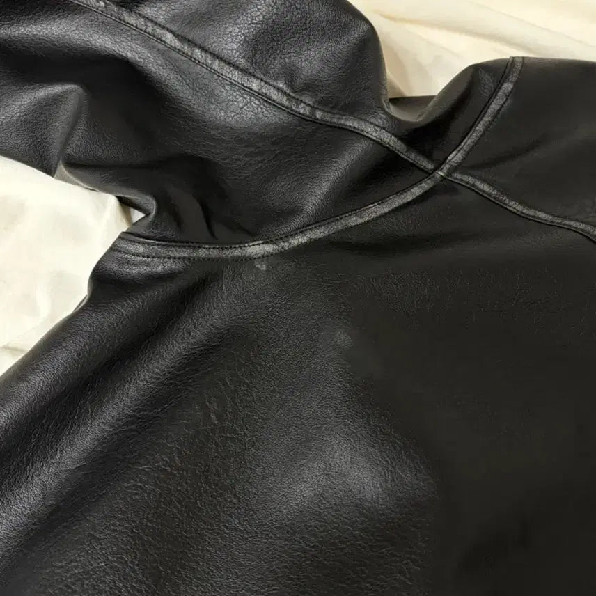 [BUNJANG] Without Summer Urban Leather Jacket / 위드아웃썸머 urban 레더 자켓