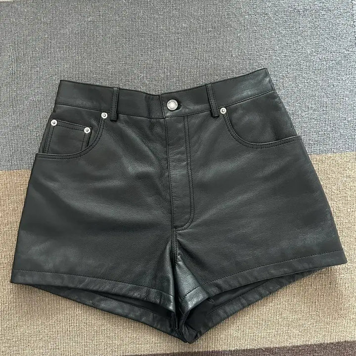 [BUNJANG] Saint Laurent Leather Pants / 생로랑 여성 가죽바지