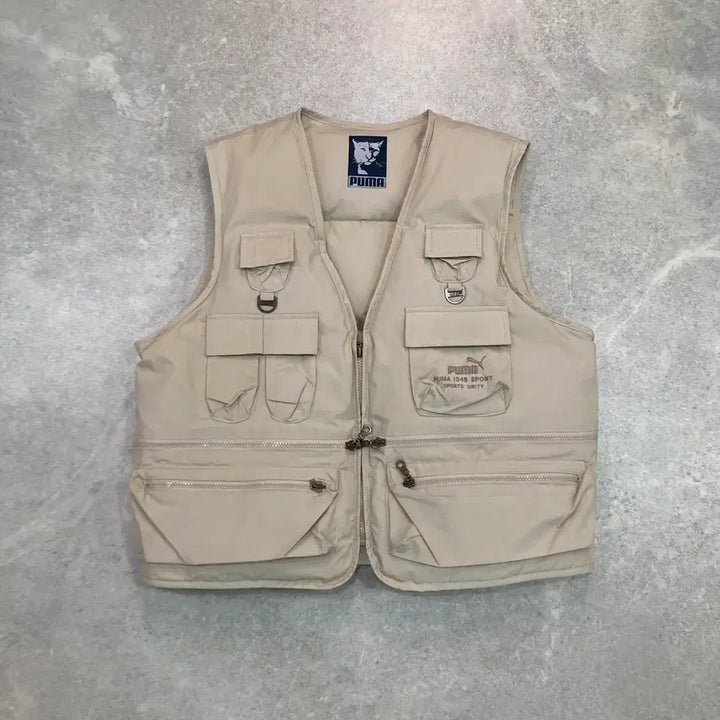 [BUNJANG] Puma Utility Vest / 푸마 패딩  유틸리티(캠핑/낚시/등산) 조끼_고프코어