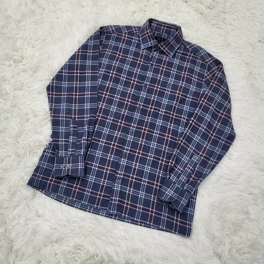 [BUNJANG] Daks 95 Checkered Shirt / 닥스 95 체크 남방 셔츠