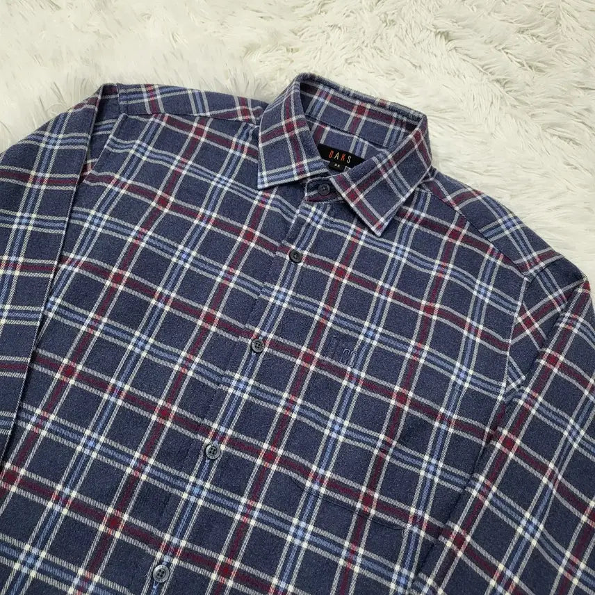 [BUNJANG] Daks 95 Checkered Shirt / 닥스 95 체크 남방 셔츠