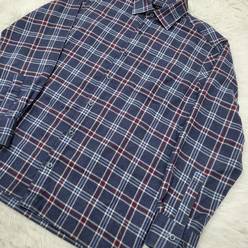 [BUNJANG] Daks 95 Checkered Shirt / 닥스 95 체크 남방 셔츠