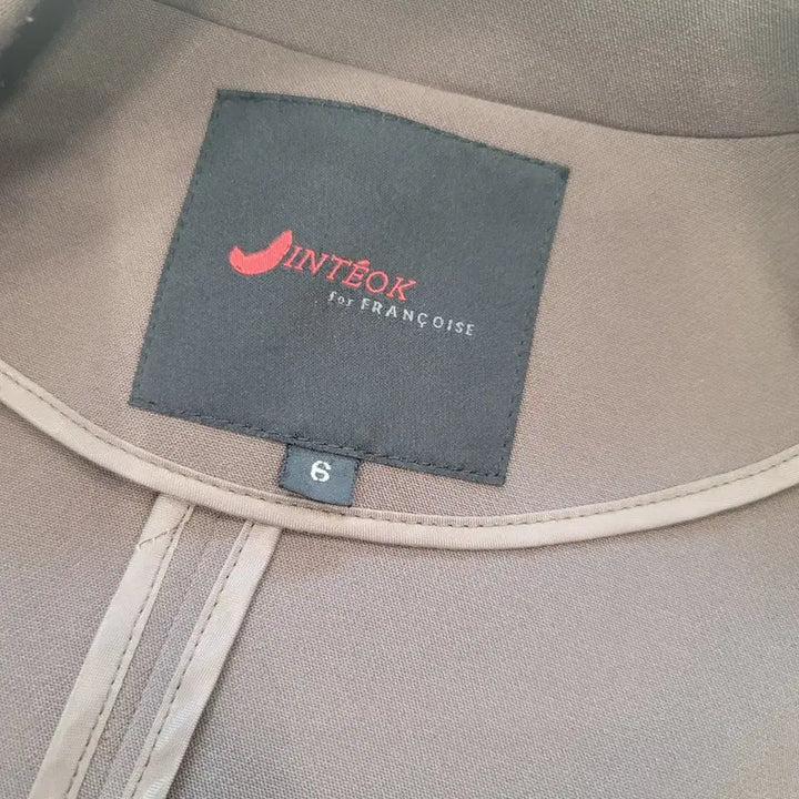 [BUNJANG] JINTEOK Khaki Olive Jacket Dress / 진태옥(JINTEOK) 자켓형 원피스 / 카키 올리브