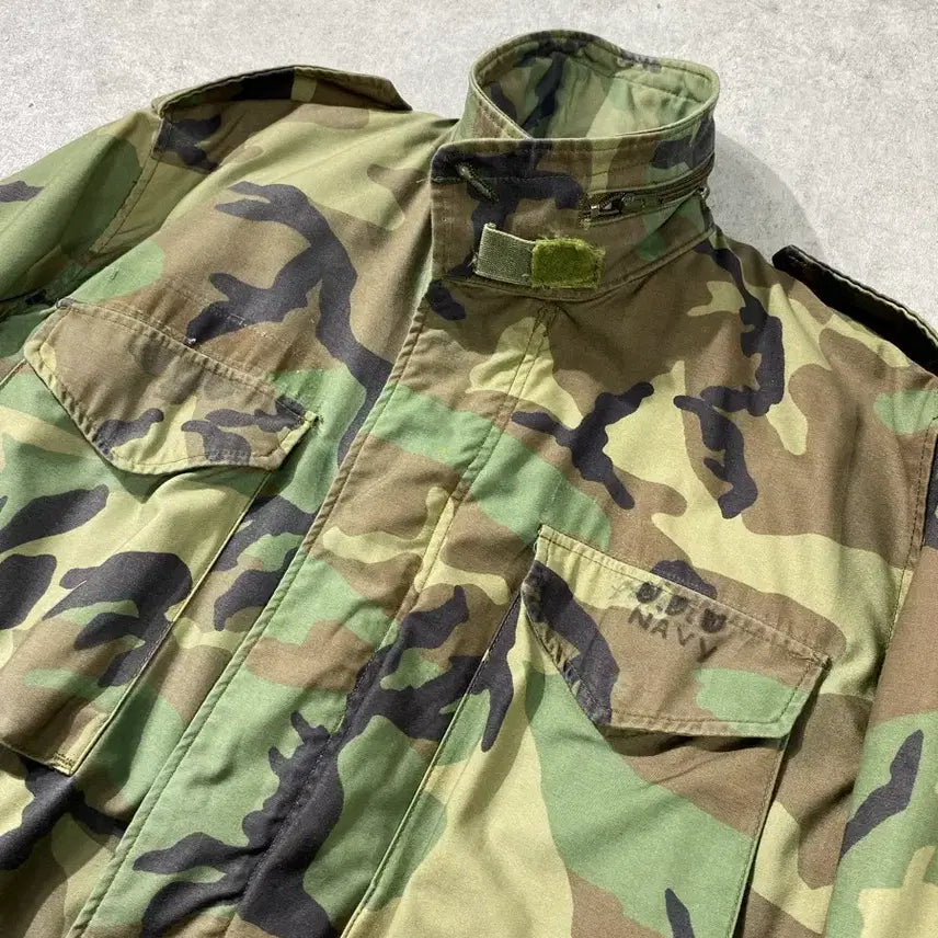 [BUNJANG] US Army M65 Field Jacket / [US M] 80s U.S.ARMY 미군 오리지널 M65 필드자켓