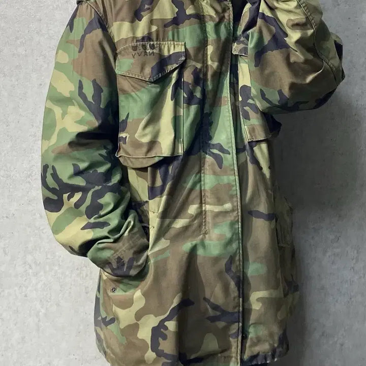[BUNJANG] US Army M65 Field Jacket / [US M] 80s U.S.ARMY 미군 오리지널 M65 필드자켓