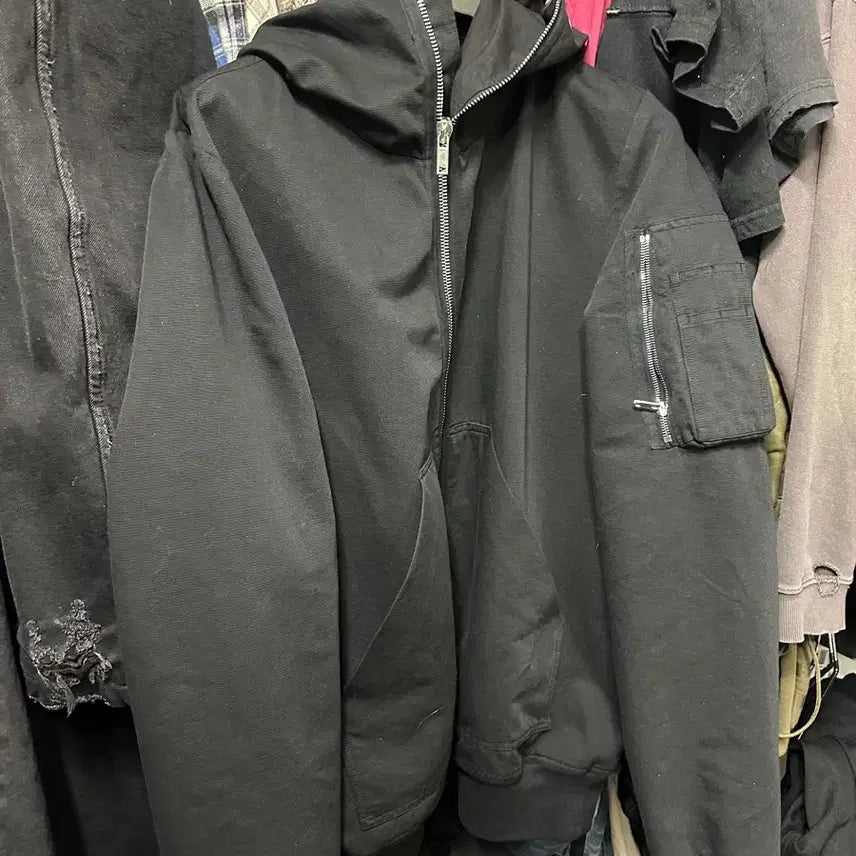 [BUNJANG] Rick Owens Gimp Flight Hooded Bomber / 릭 오웬스 김프 플라이트 후드 봄버 (m)