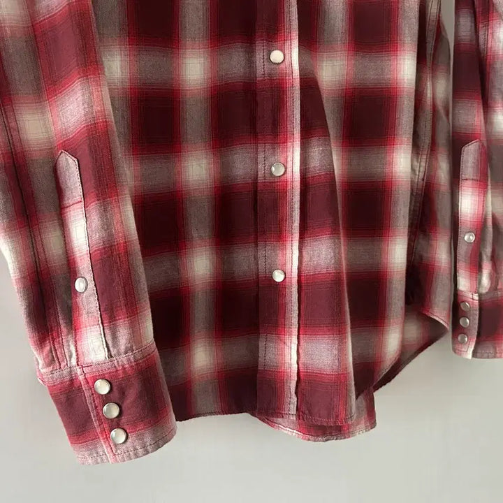 [BUNJANG] Saint Laurent Western Shirt S / 생로랑 남성 웨스턴 셔츠 S