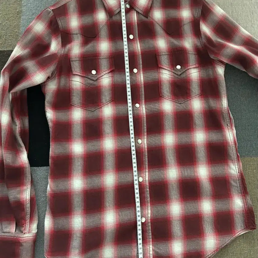 [BUNJANG] Saint Laurent Western Shirt S / 생로랑 남성 웨스턴 셔츠 S