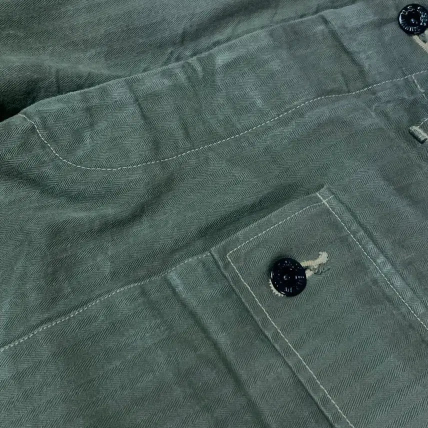 [BUNJANG] Buzz Rickson's P-44 USMC Herringbone Monkey Pants / [34] 버즈릭슨 P-44 미해병대 헤링본 몽키팬츠