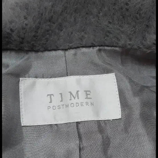 [BUNJANG] TIME Pleated Wool Long Coat / TIME 타임 이테리 플리츠 모 롱코트 그레이