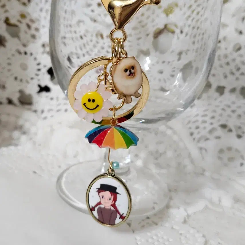 [SOLD OUT] 빨강머리앤 포메라니안 키링