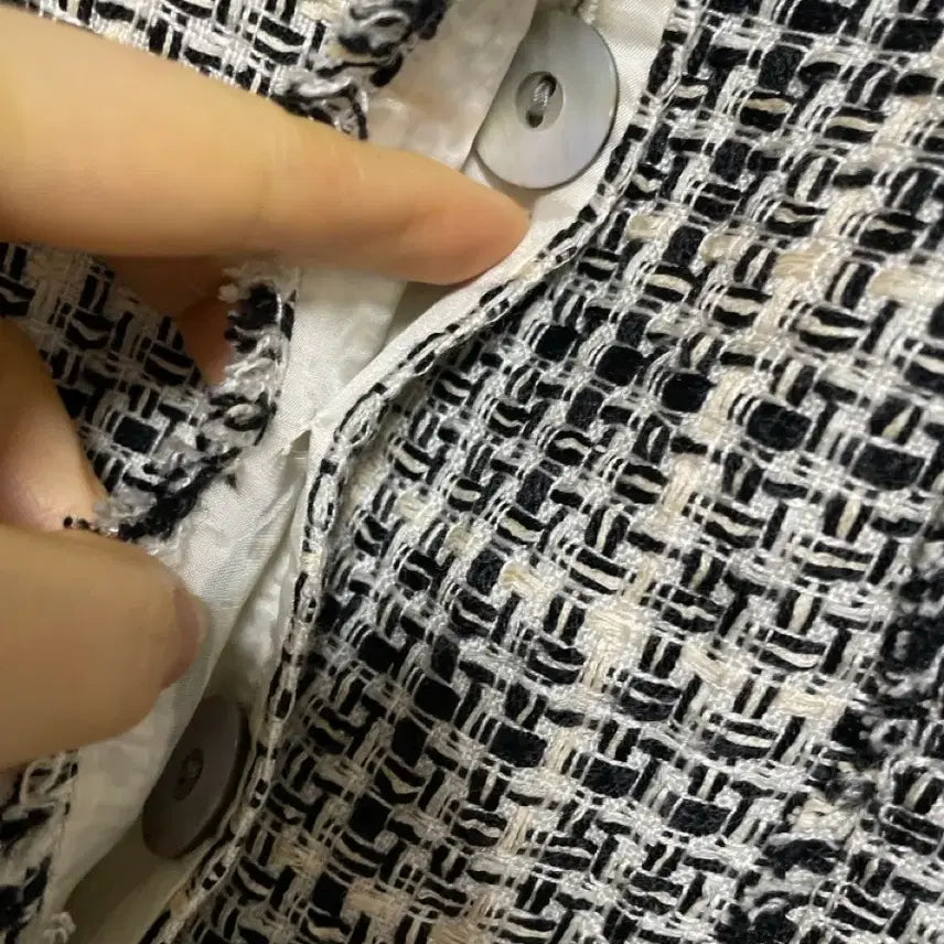 [BUNJANG] Specchio Silk Tweed Jacket / 고가명품 스페치오 specchio 실크 트위드자켓