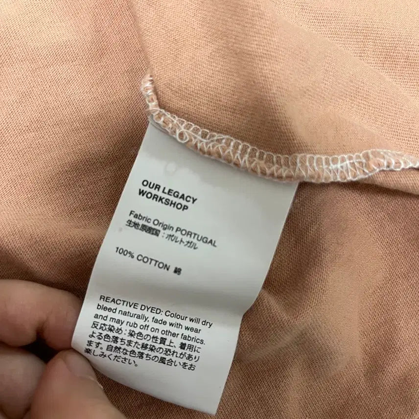 [BUNJANG] Our Legacy x Stüssy Workshop T-shirt / 아워레가시 스투시 워크샵 티셔츠