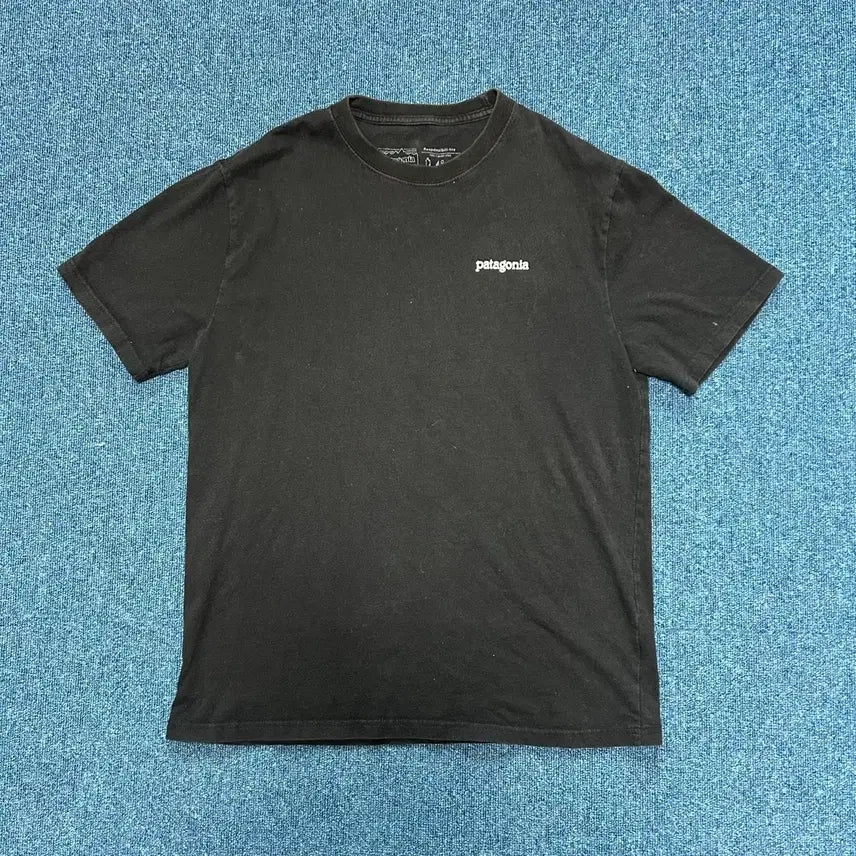 [BUNJANG] Patagonia Black Short Sleeve T-shirt XL / 파타고니아 블랙 반팔티XL