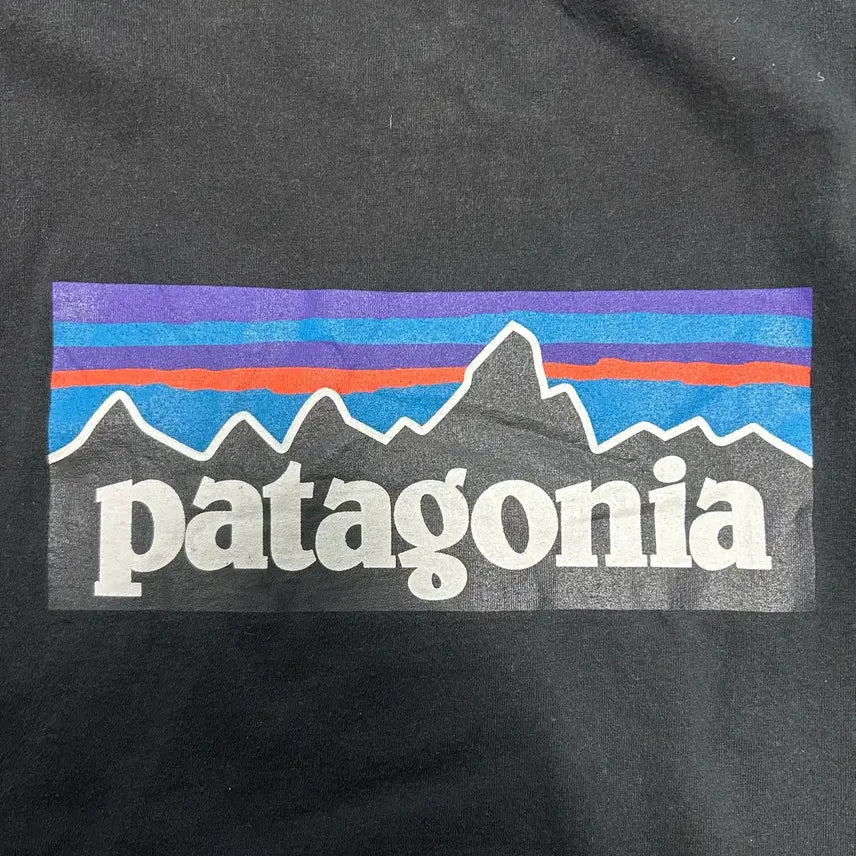 [BUNJANG] Patagonia Black Short Sleeve T-shirt XL / 파타고니아 블랙 반팔티XL