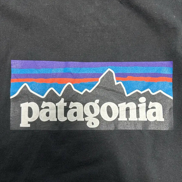 [BUNJANG] Patagonia Black Short Sleeve T-shirt XL / 파타고니아 블랙 반팔티XL