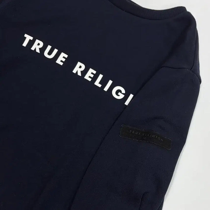 [BUNJANG] True Religion Navy Men's Sweatshirt / 트루릴리젼 네이비 맨투맨 티셔츠
