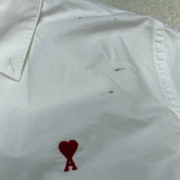 [BUNJANG] BTS Oxford Shirt / [40] 아미 스몰하트 옥스퍼드 셔츠