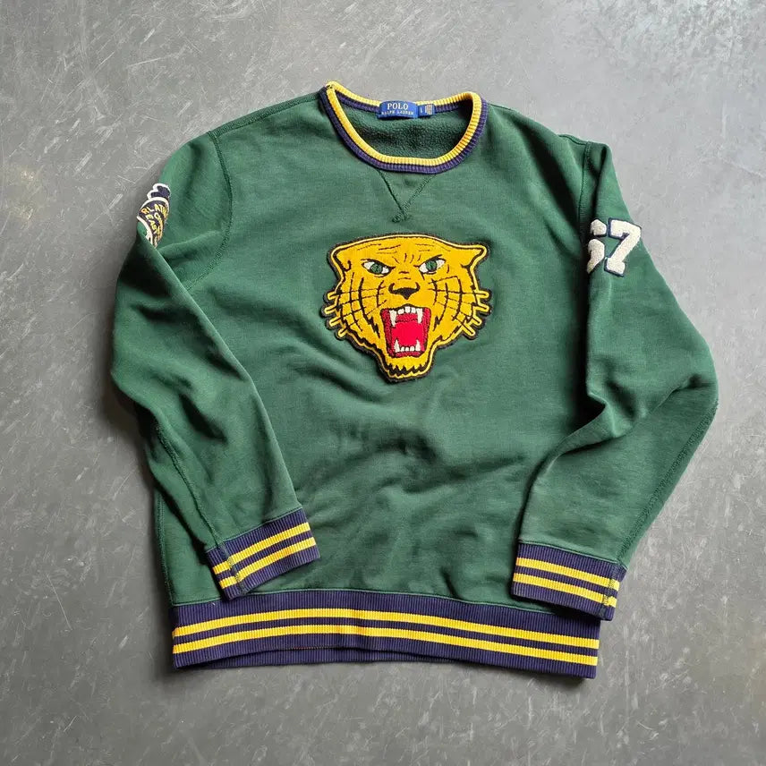 [BUNJANG] Polo Tiger Sweatshirt (L) / 폴로 타이거 스웻맨투맨 (L)