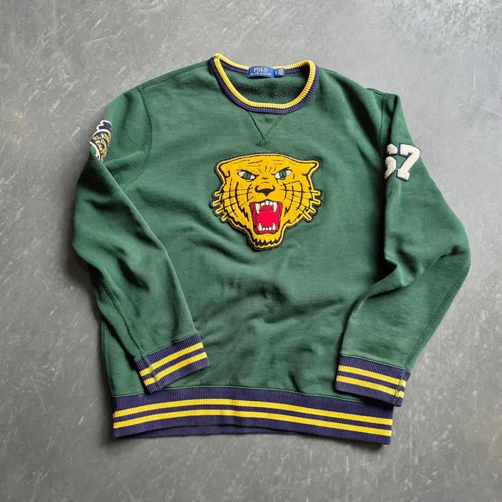 [BUNJANG] Polo Tiger Sweatshirt (L) / 폴로 타이거 스웻맨투맨 (L)