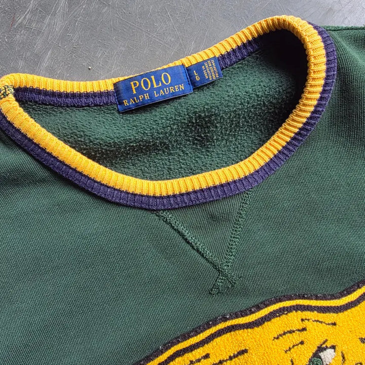 [BUNJANG] Polo Tiger Sweatshirt (L) / 폴로 타이거 스웻맨투맨 (L)
