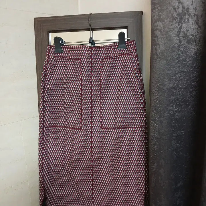 [BUNJANG] Pattern Midi Skirt / 패턴 미디 스커트 나무그림 새상품