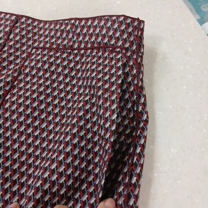 [BUNJANG] Pattern Midi Skirt / 패턴 미디 스커트 나무그림 새상품