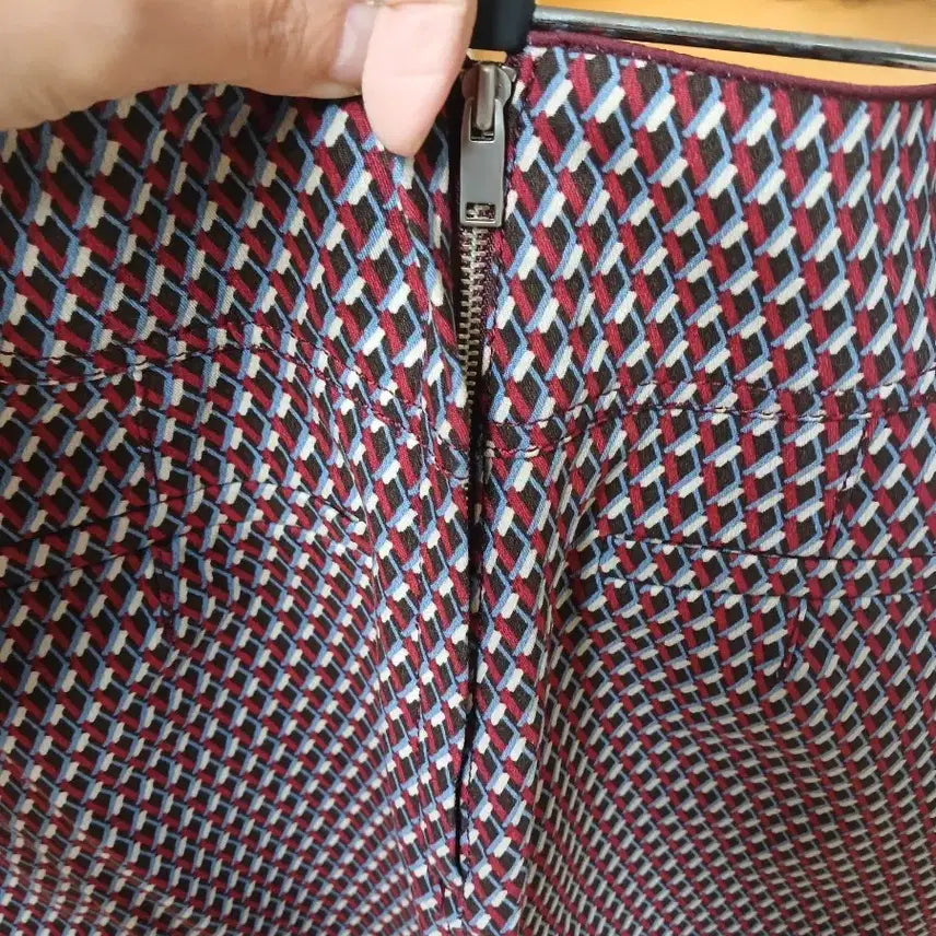 [BUNJANG] Pattern Midi Skirt / 패턴 미디 스커트 나무그림 새상품