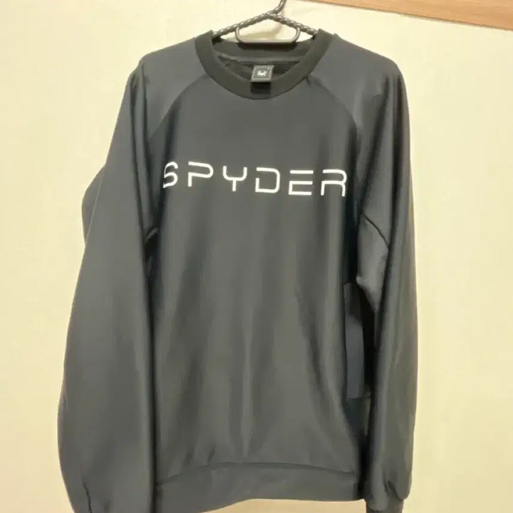 [BUNJANG] Spider Black Men's Sweatshirt / 스파이더 블랙 맨투맨 티셔츠M