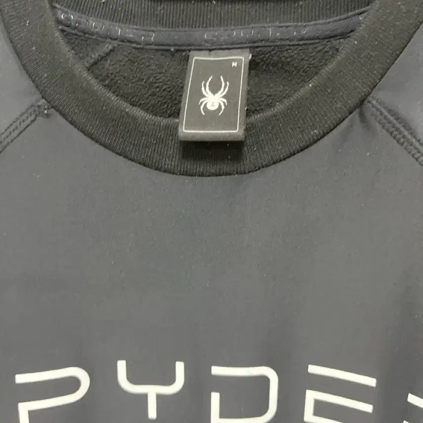 [BUNJANG] Spider Black Men's Sweatshirt / 스파이더 블랙 맨투맨 티셔츠M