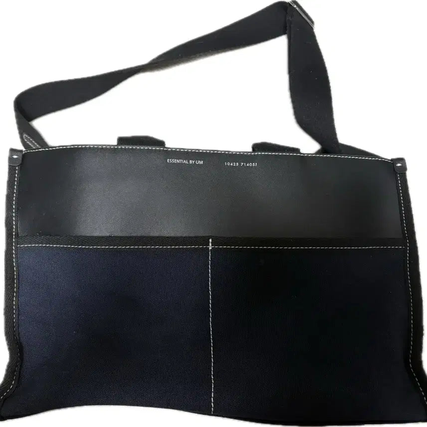 [BUNJANG] UM New York Joe Canvas Shoulder Bag / 유엠뉴욕 네이비 joe 캔버스 백