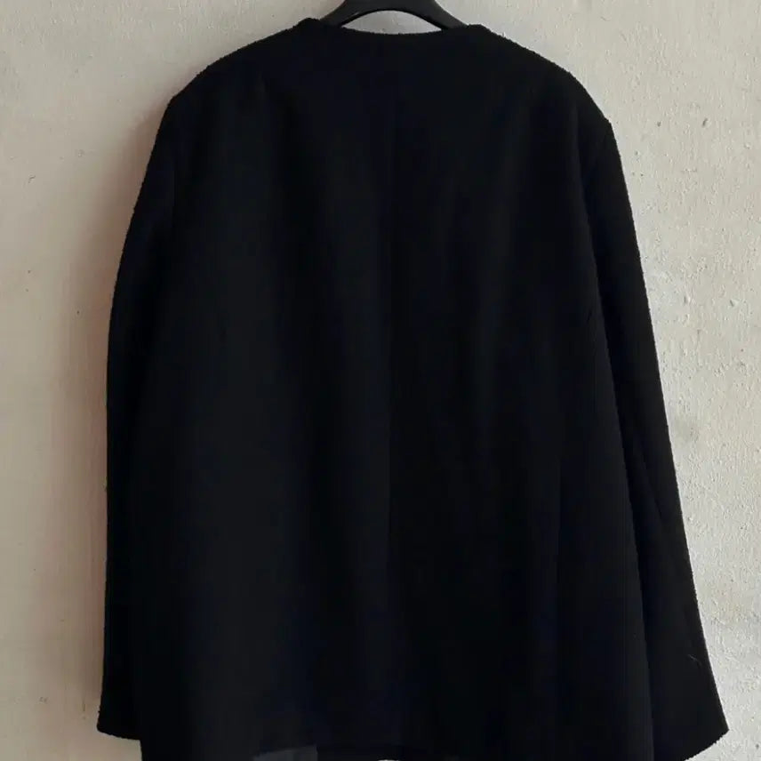 [BUNJANG] Over Classic Tweed Jacket (Black) / 오버 클래식 트위드 자켓(블랙)