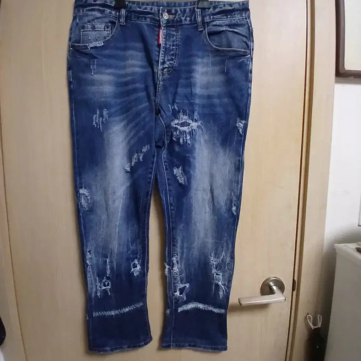 [BUNJANG] Dsquared2 Denim Jeans 34 / 디스퀘어드2(50),스판.워싱.데미지ㅡ34사이즈