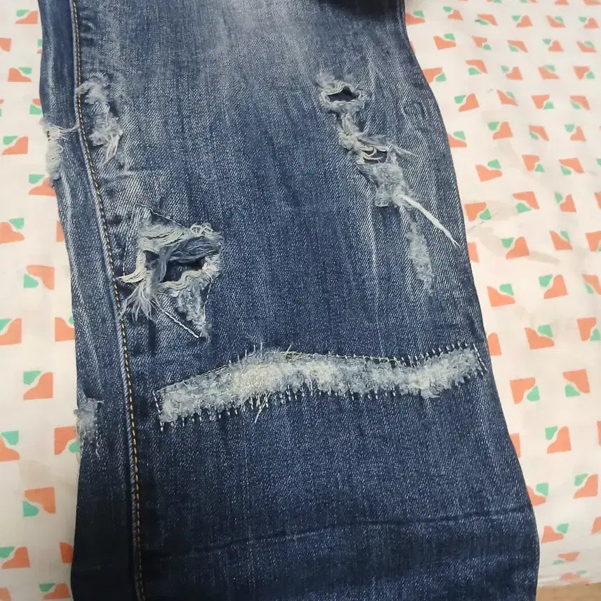 [BUNJANG] Dsquared2 Denim Jeans 34 / 디스퀘어드2(50),스판.워싱.데미지ㅡ34사이즈