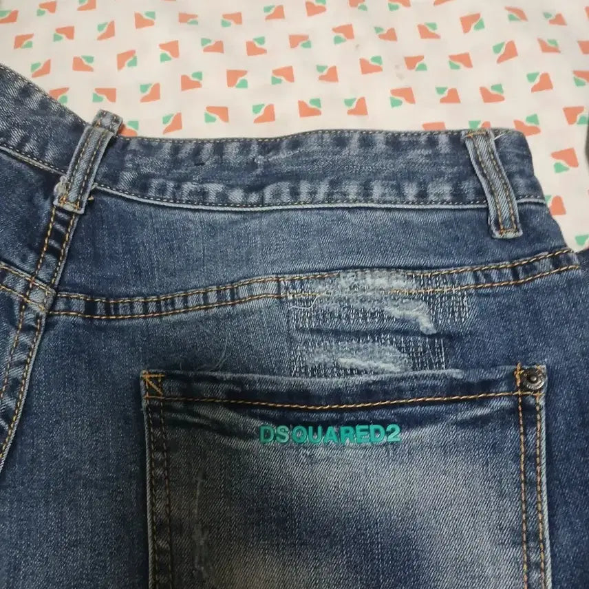 [BUNJANG] Dsquared2 Denim Jeans 34 / 디스퀘어드2(50),스판.워싱.데미지ㅡ34사이즈